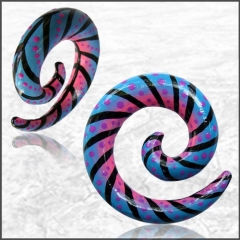 Expander Spirale Holz 4mm - 6mm Punktemotiv