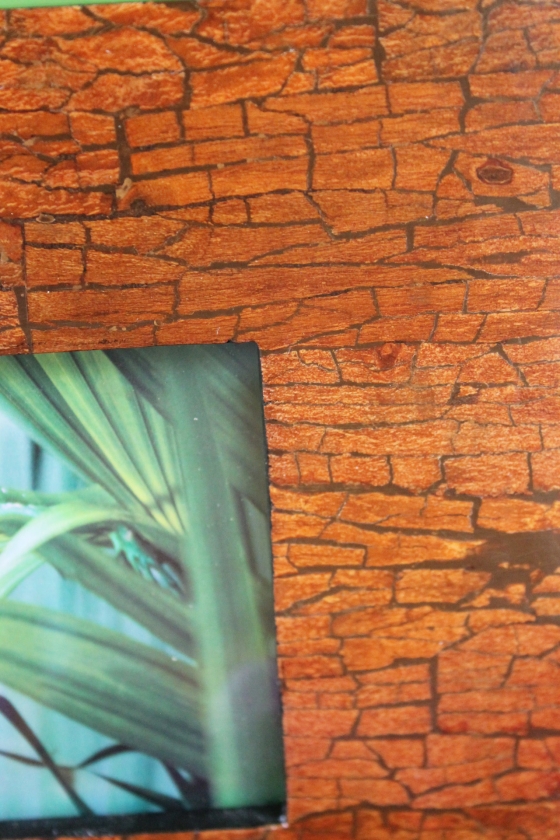 Dekorativer Bilderrahmen aus Holz im Antiklook 10x15cm