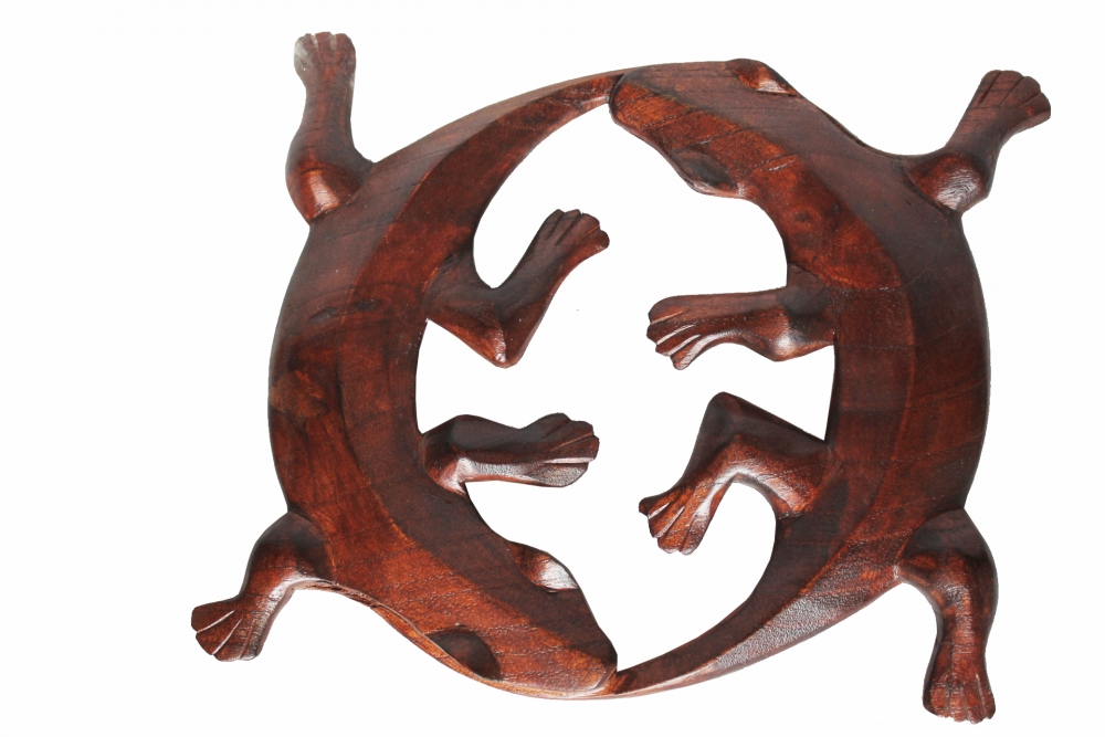 Wandgeckos "Inner Circle" 30cm