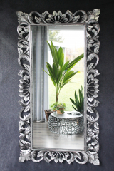 Barockspiegel Silber antik 120cm x 60cm, 120cm x 80cm, 150cm x 80cm