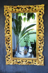 Barockspiegel Wandspiegel Barock Gold 120cm x 80cm