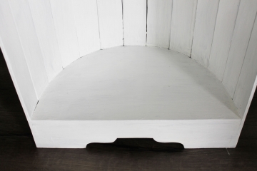 Bootsregal Massivholz handgefertigt  weiß erhältl. Höhen 95cm, 145cm, 195cm