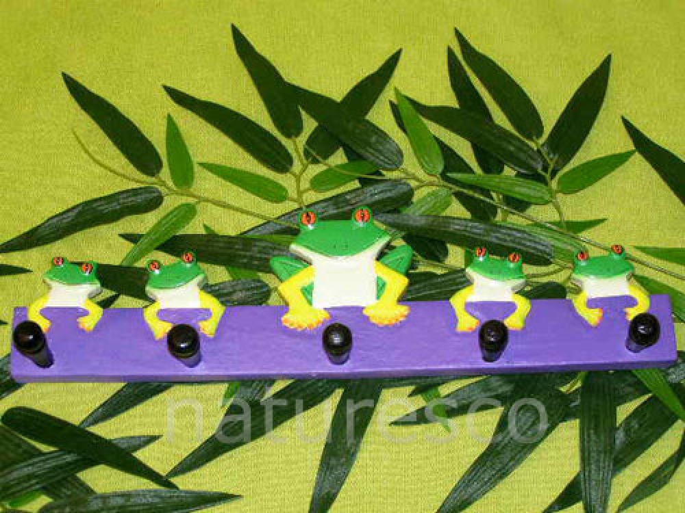 Kleiderhaken "Funny Frogs"