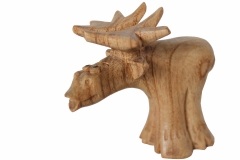 Kleiner Elch "Knut" knutschend hell 8cm